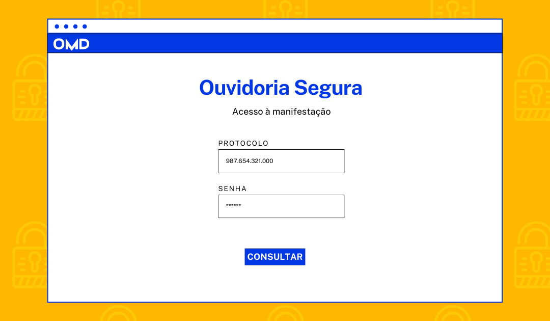 Como o Sistema OMD garante proteção às manifestações da Ouvidoria